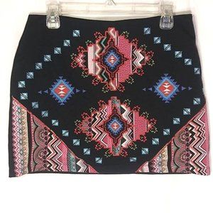 🌺BLUE RAIN - Embroidered Mini Skirt
